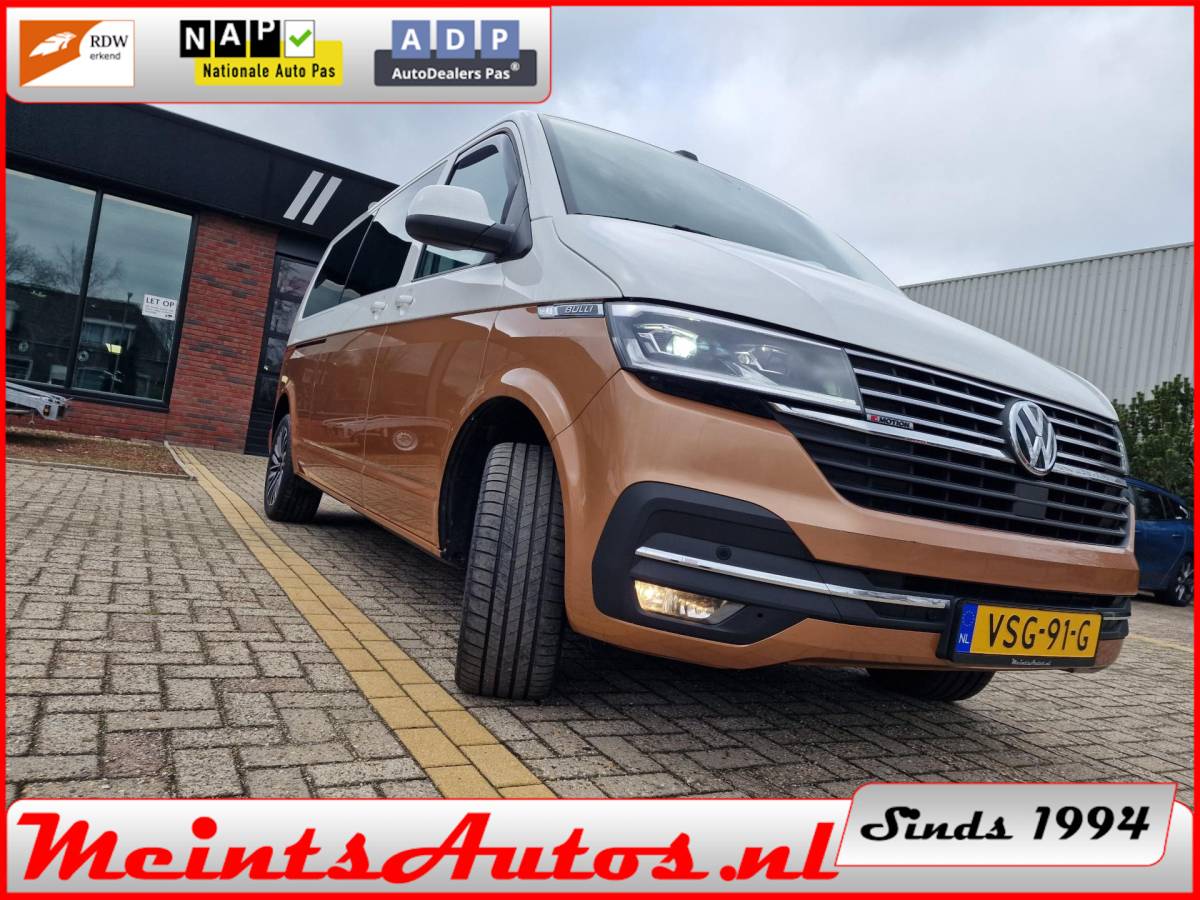 Volkswagen Transporter Volkswagen Transporter T6.1 2.0 TDI 204Pk Bulli 4-MOTION DC Dubbele Cabine DSG 31 L2H1 DIG. COCKPIT ADAPT. CRUISE LED, 2x Schuif