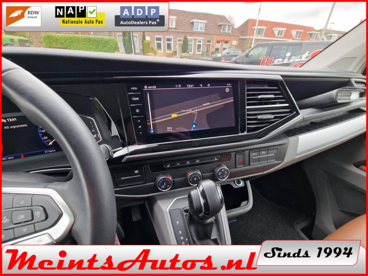 Volkswagen Transporter Volkswagen Transporter T6.1 2.0 TDI 204Pk Bulli 4-MOTION DC Dubbele Cabine DSG 31 L2H1 DIG. COCKPIT ADAPT. CRUISE LED, 2x Schuif