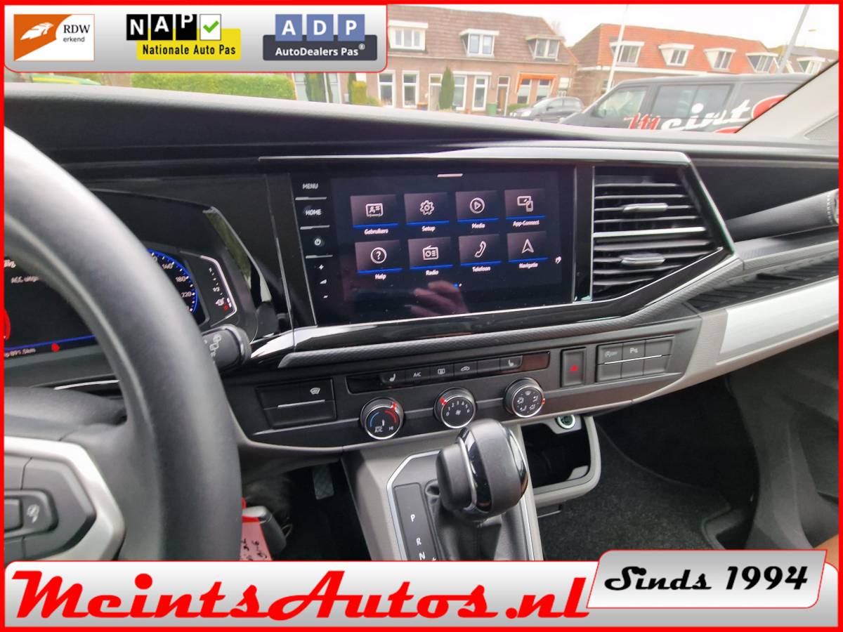 Volkswagen Transporter Volkswagen Transporter T6.1 2.0 TDI 204Pk Bulli 4-MOTION DC Dubbele Cabine DSG 31 L2H1 DIG. COCKPIT ADAPT. CRUISE LED, 2x Schuif