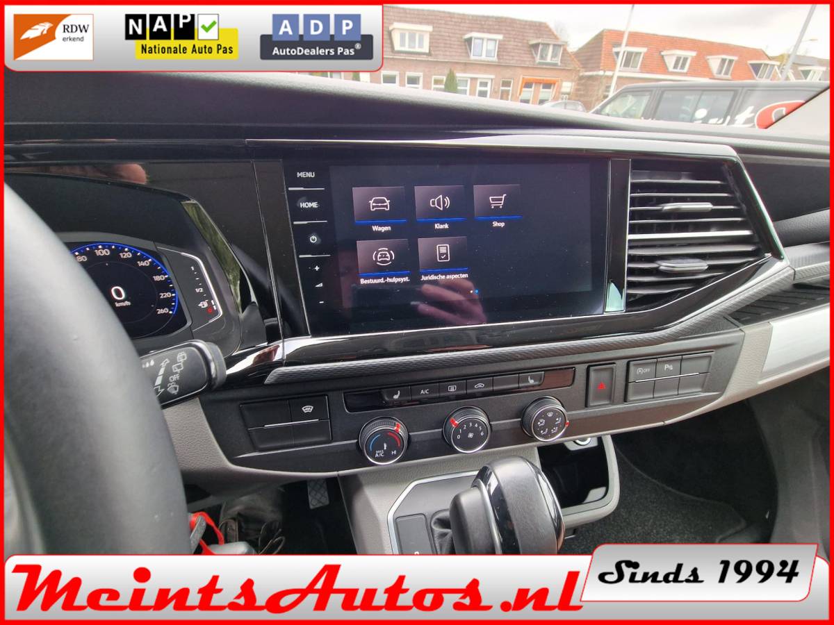 Volkswagen Transporter Volkswagen Transporter T6.1 2.0 TDI 204Pk Bulli 4-MOTION DC Dubbele Cabine DSG 31 L2H1 DIG. COCKPIT ADAPT. CRUISE LED, 2x Schuif
