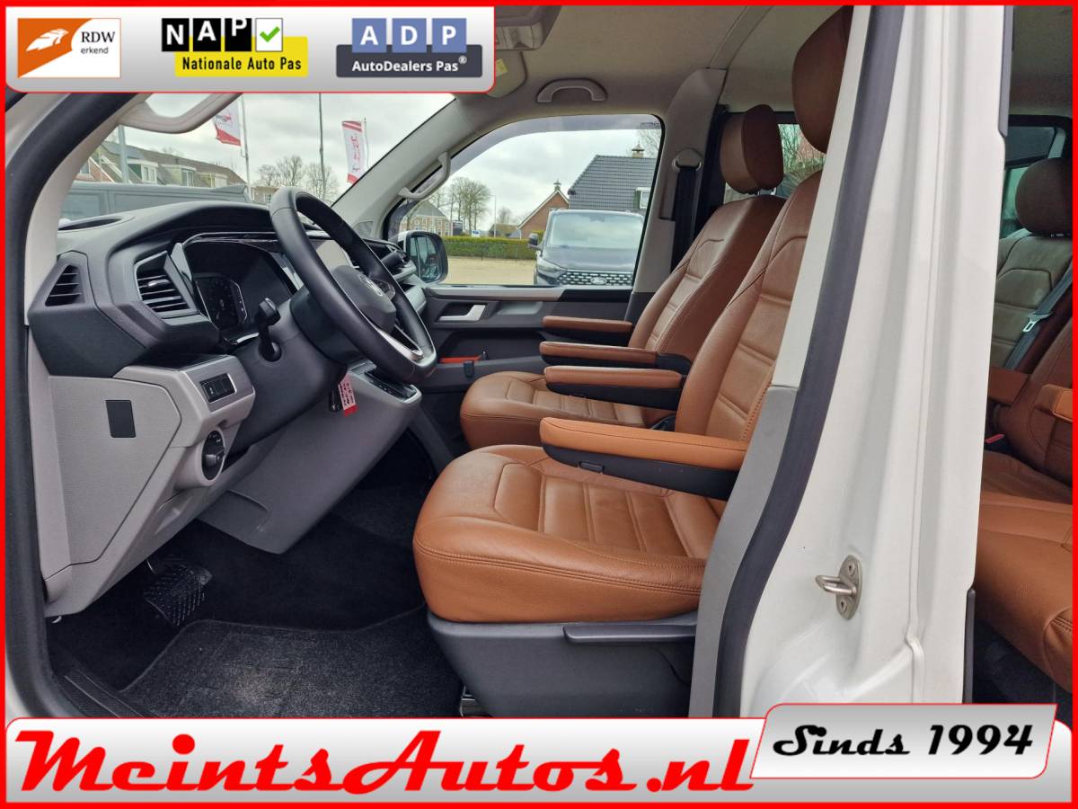 Volkswagen Transporter Volkswagen Transporter T6.1 2.0 TDI 204Pk Bulli 4-MOTION DC Dubbele Cabine DSG 31 L2H1 DIG. COCKPIT ADAPT. CRUISE LED, 2x Schuif