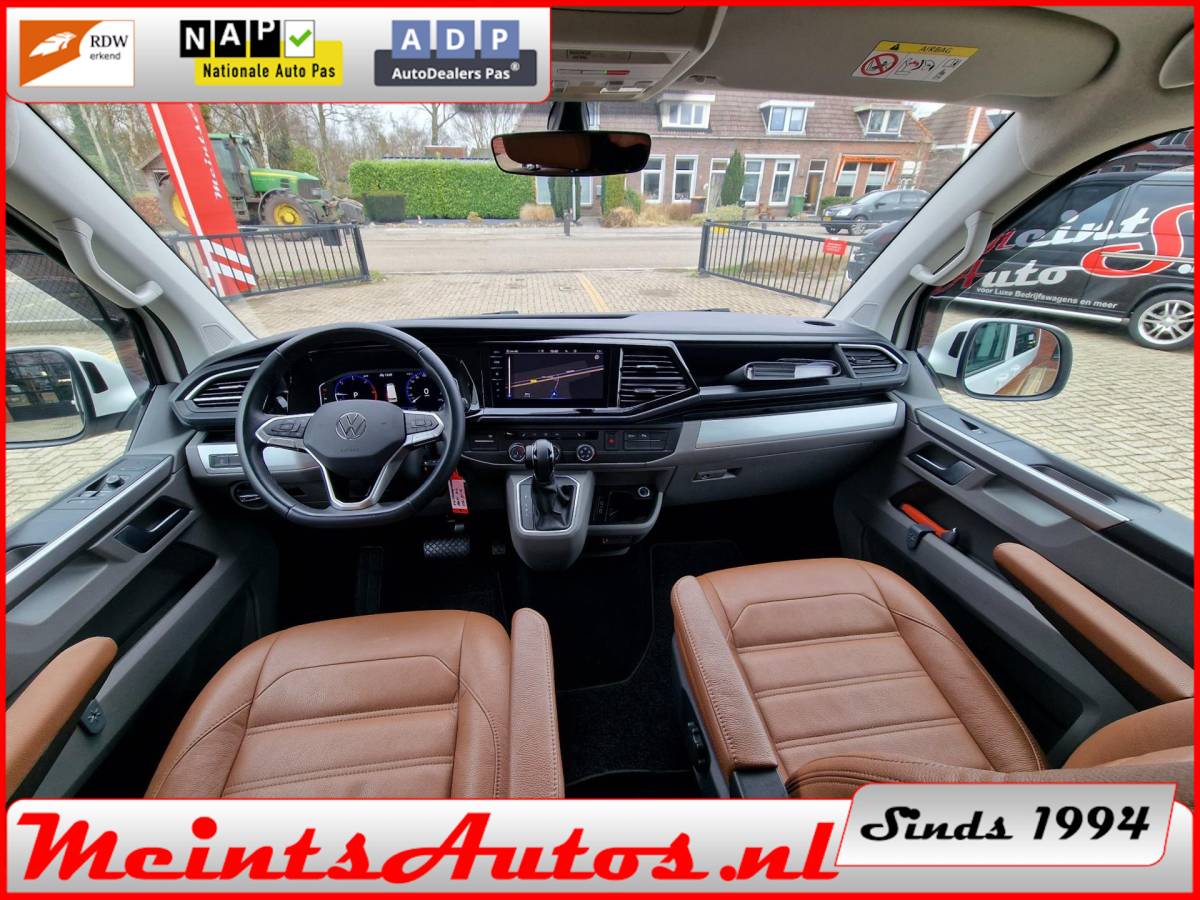 Volkswagen Transporter Volkswagen Transporter T6.1 2.0 TDI 204Pk Bulli 4-MOTION DC Dubbele Cabine DSG 31 L2H1 DIG. COCKPIT ADAPT. CRUISE LED, 2x Schuif