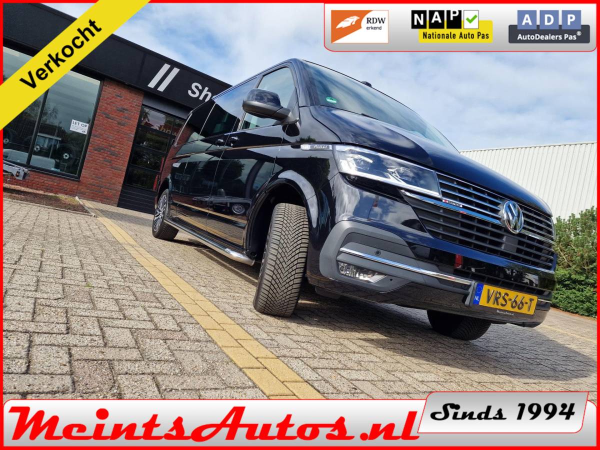 Volkswagen Transporter Volkswagen Transporter T6.1 2.0 TDI 204Pk Bulli 4-MOTION DC Dubbele Cabine DSG 32 L2H1 DIG. COCKPIT ADAPT. CRUISE LED, 2x Schuif