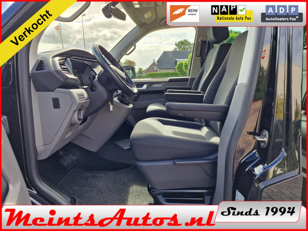 Volkswagen Transporter Volkswagen Transporter T6.1 2.0 TDI 204Pk Bulli 4-MOTION DC Dubbele Cabine DSG 32 L2H1 DIG. COCKPIT ADAPT. CRUISE LED, 2x Schuif