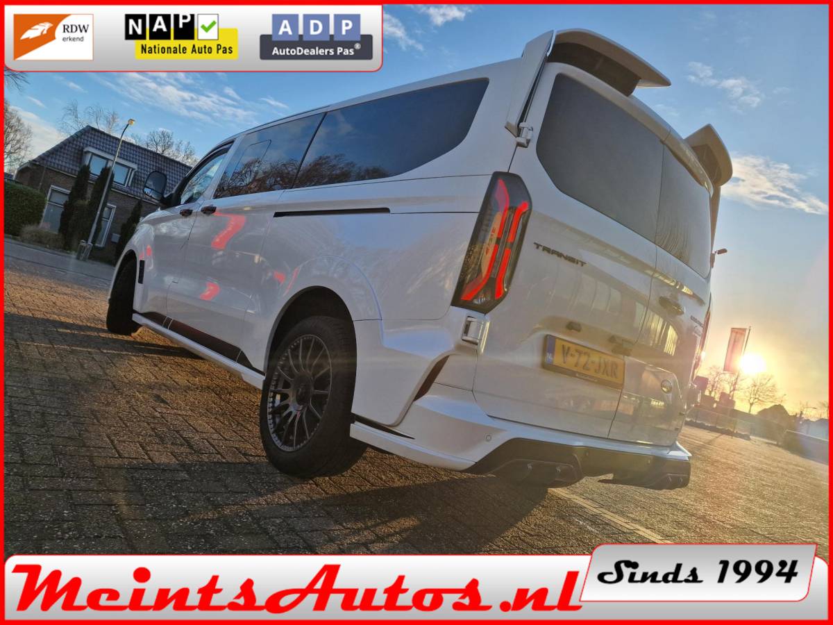 Ford Transit Custom Ford TRANSIT CUSTOM MS-RT DC Dubbele Cabine L2H1 320 2.0 TDCI 170pk AWD 4×4 Automaat 19” Trekhaak Elektr. Deuren, BPM VRIJ !!!
