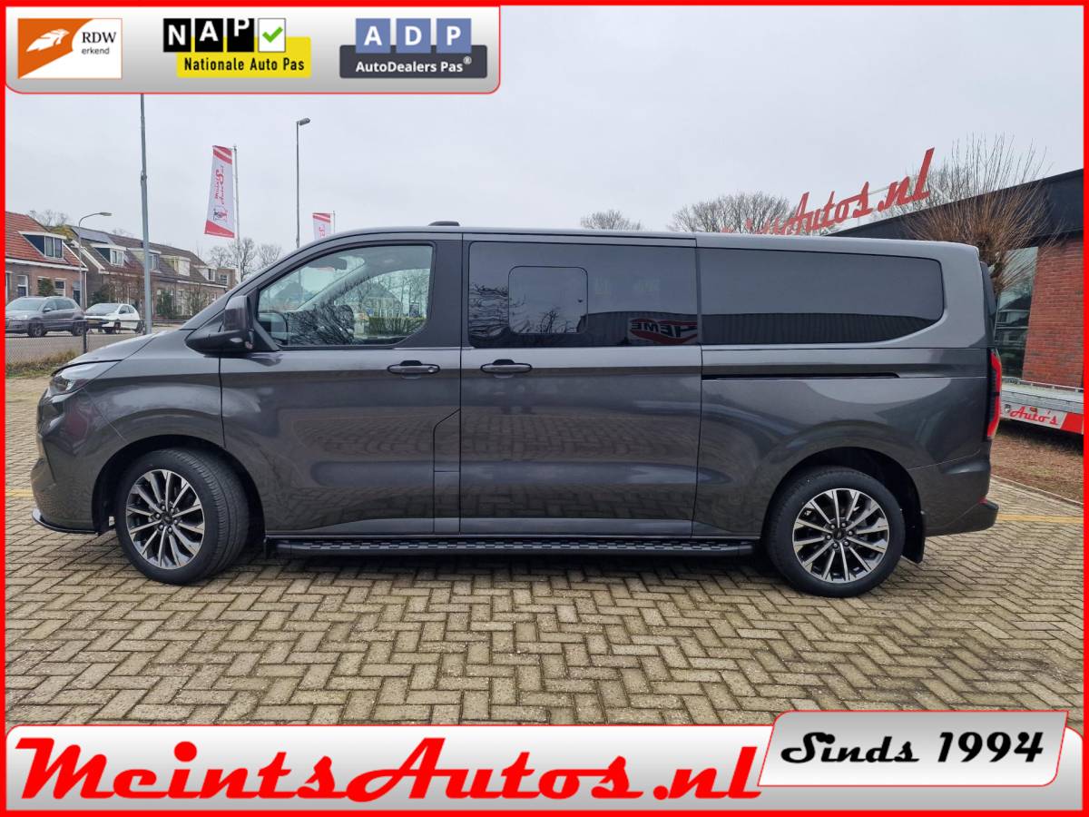 Ford Tourneo Custom Ford Tourneo Custom Transit Titanium Exclusive 2.0 TDCI 170pk, 5 Jaar Garantie, DC Dubbele Cabine L2H1 320 19” FULL OPTIE