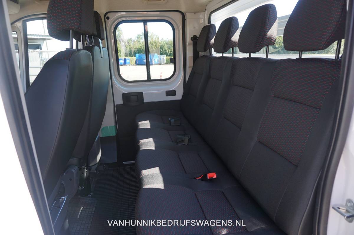 Peugeot Boxer Peugeot Boxer 35 DOKA 140PK L3 Open Laadbak BPM VRIJ Airco, Cruise!! NR. B232*