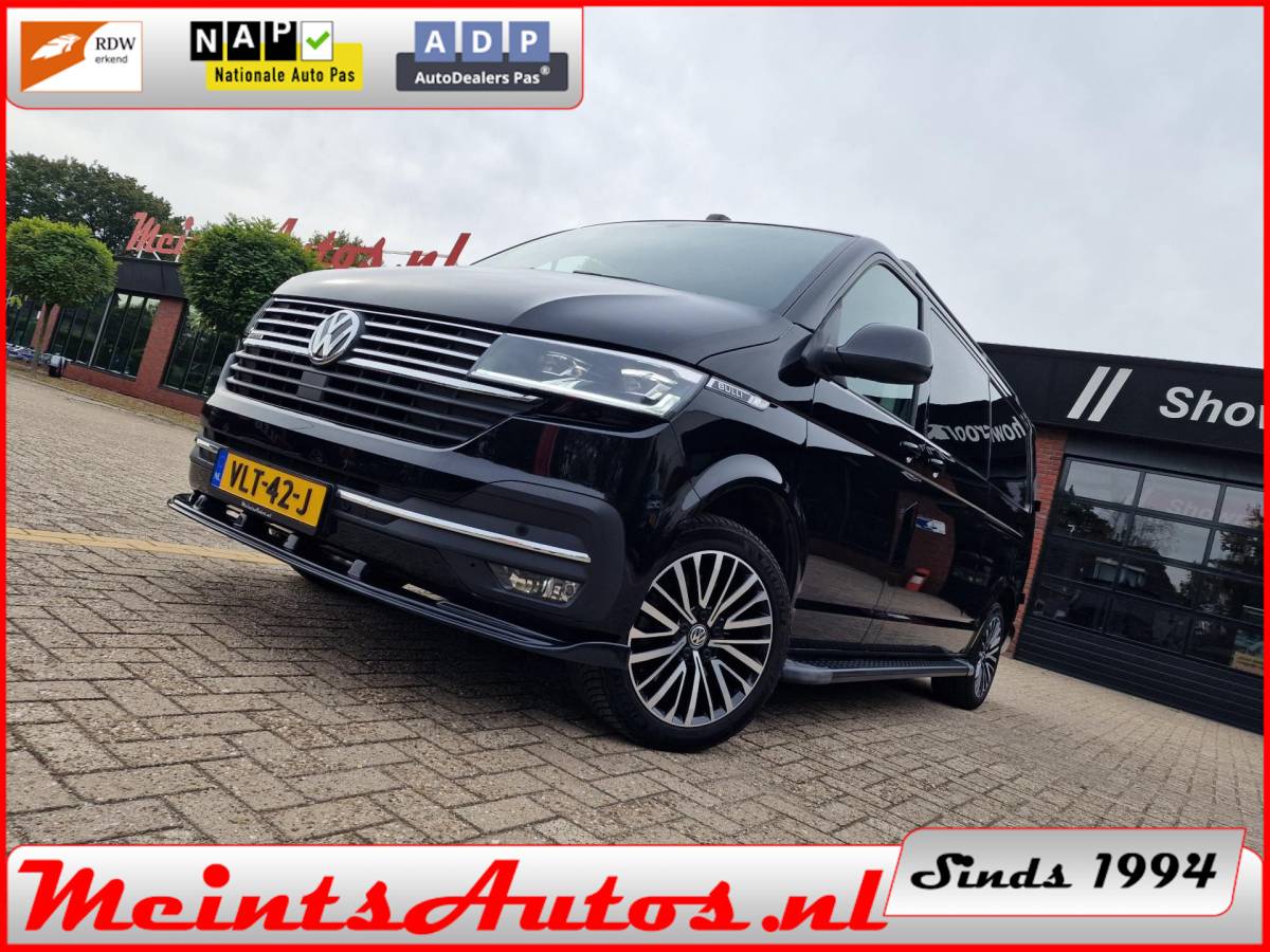 Volkswagen Transporter Volkswagen Transporter T6.1 2.0 TDI 204Pk Bulli 4-MOTION DC Dubbele Cabine DSG L2H1 DIG. COCKPIT ADAPT. CRUISE LED, LEDER, 2x Schu
