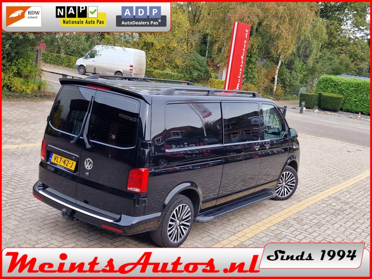 Volkswagen Transporter Volkswagen Transporter T6.1 2.0 TDI 204Pk Bulli 4-MOTION DC Dubbele Cabine DSG L2H1 DIG. COCKPIT ADAPT. CRUISE LED, LEDER, 2x Schu