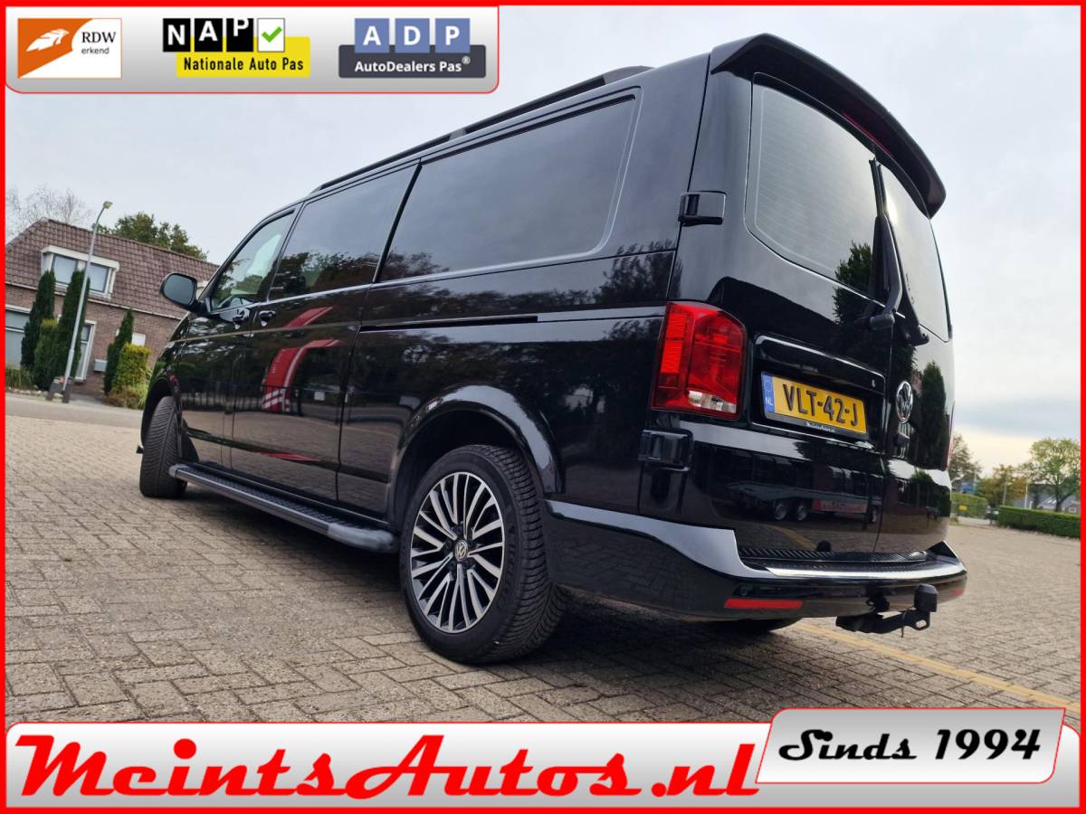 Volkswagen Transporter Volkswagen Transporter T6.1 2.0 TDI 204Pk Bulli 4-MOTION DC Dubbele Cabine DSG L2H1 DIG. COCKPIT ADAPT. CRUISE LED, LEDER, 2x Schu