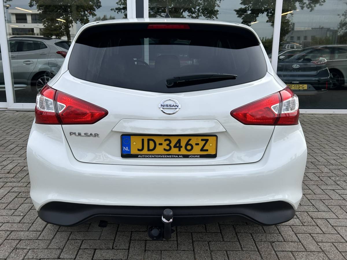 Nissan Pulsar Nissan Pulsar 1.2 DIG-T N-Connecta 50% deal 5.975,- ACTIE Automaat / Trekhaak / Camera / Keyless / Parelmoer wit