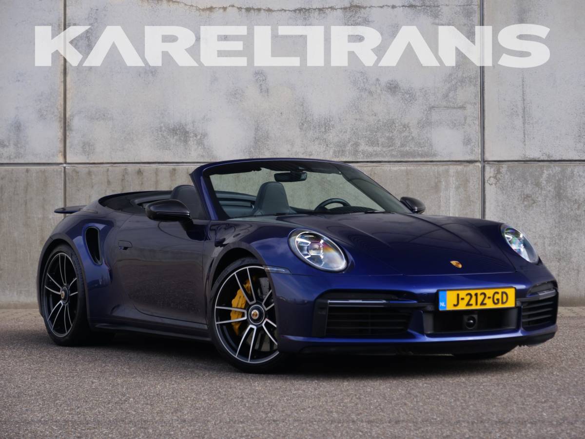 Porsche 911 Porsche 911 Cabrio 3.8 Turbo S | NL auto | burmester | carbon | sport-uitlaat | vierwielsturing