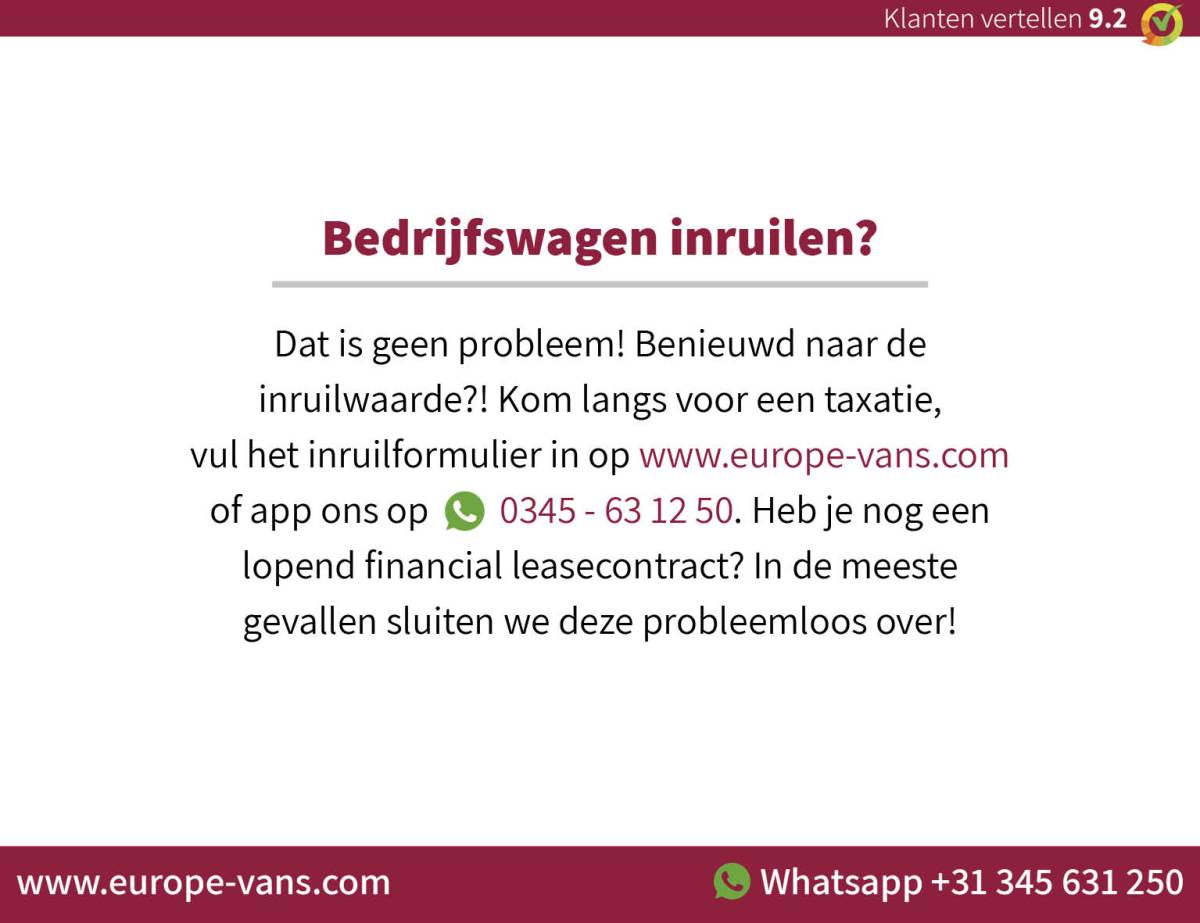 Ford Transit Custom Ford Transit Custom 340 2.0 TDCI 130pk E6 L1H1 Trend Airco/Inrichting 10-2018