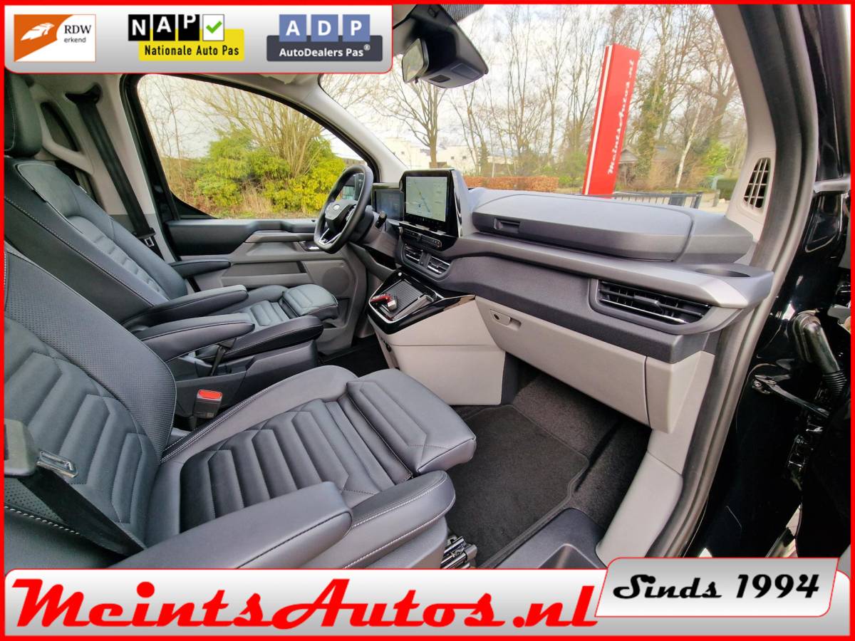 Ford Transit Custom Ford Transit Custom TOURNEO Titanium Exclusive 2.0 TDCI 170pk, 5 Jaar Garantie, DC Dubbele Cabine L2H1 320 19” FULL OPTIE