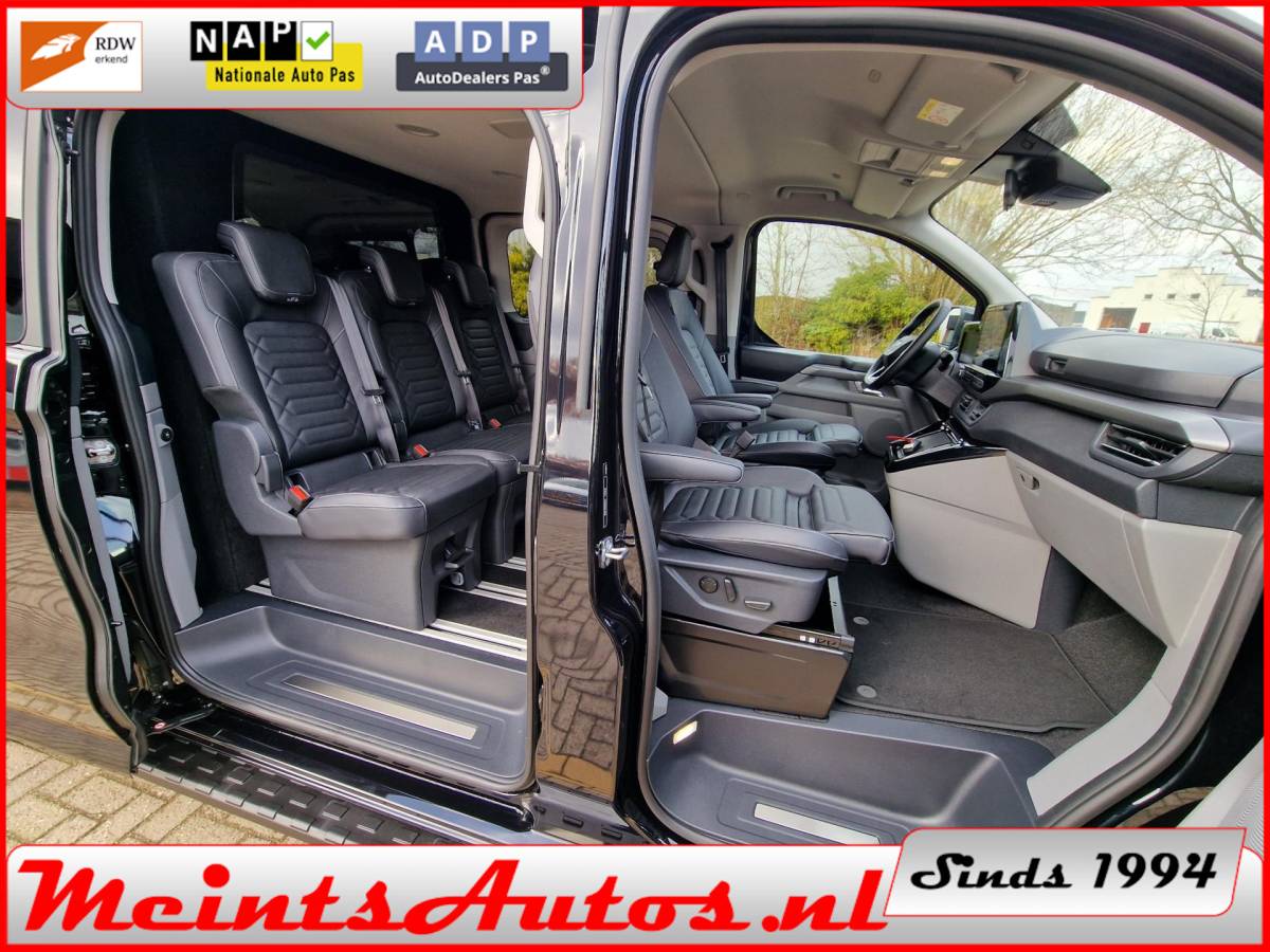 Ford Transit Custom Ford Transit Custom TOURNEO Titanium Exclusive 2.0 TDCI 170pk, 5 Jaar Garantie, DC Dubbele Cabine L2H1 320 19” FULL OPTIE