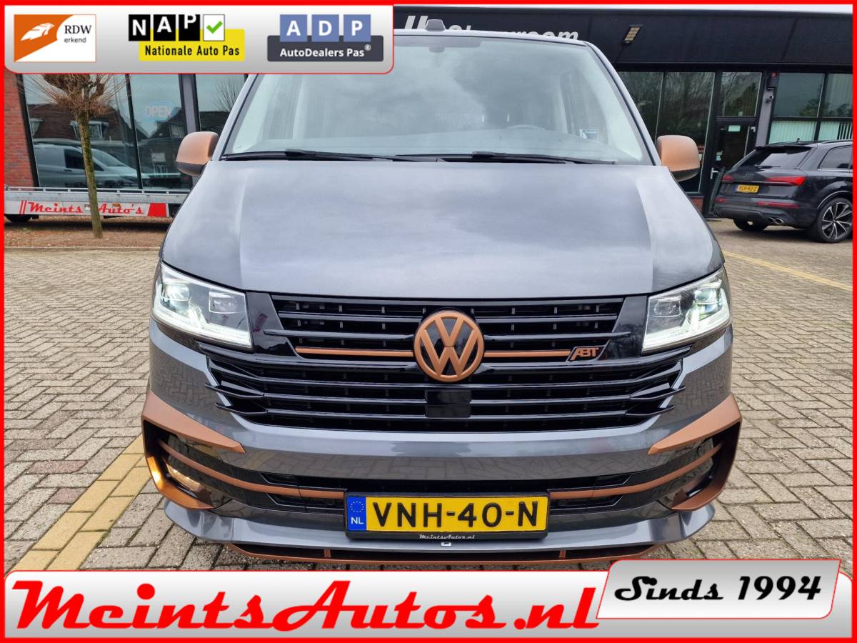 Volkswagen Transporter Volkswagen Transporter T6.1 2.0 TDI 204Pk Caravelle 4-MOTION ABT DC Dubbele Cabine DSG L2H1 DIG. COCKPIT ADAPT.CRUISE ‘FULL OPTIE’