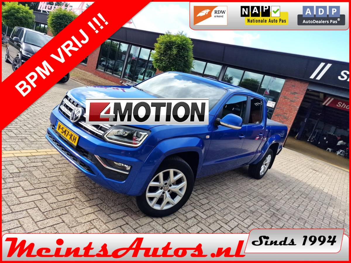 Volkswagen Amarok Volkswagen Amarok 3.0 TDI 4Motion V6 224Pk 5Pers. DC Dubbele Cabine XL E6 Grijs Kenteken
