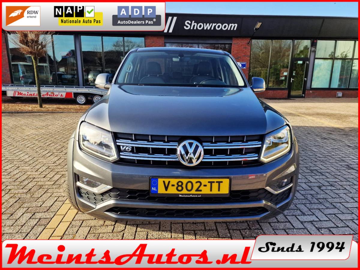 Volkswagen Amarok Volkswagen Amarok 3.0 TDI 4Motion V6 258Pk DC Dubbele Cabine XL E6 AVENTURA Grijs Kenteken