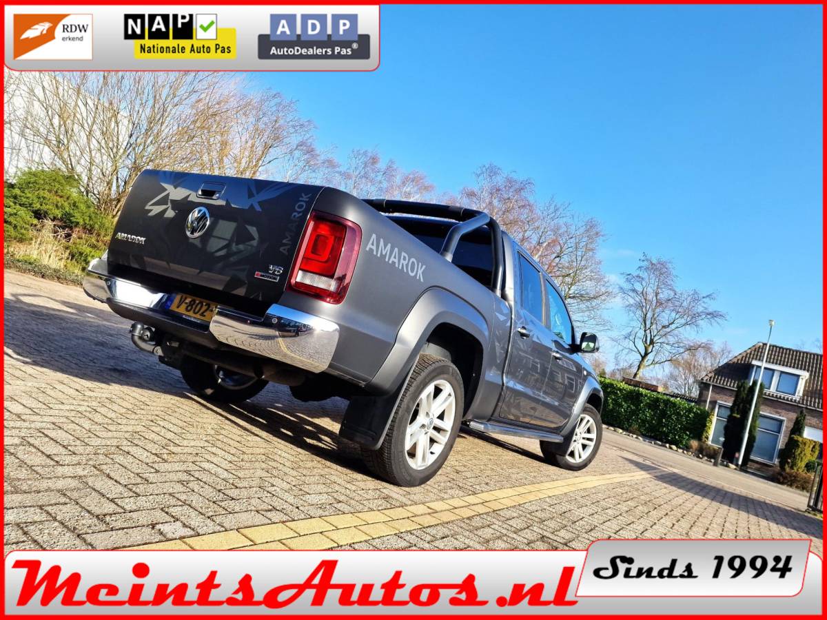 Volkswagen Amarok Volkswagen Amarok 3.0 TDI 4Motion V6 258Pk DC Dubbele Cabine XL E6 AVENTURA Grijs Kenteken