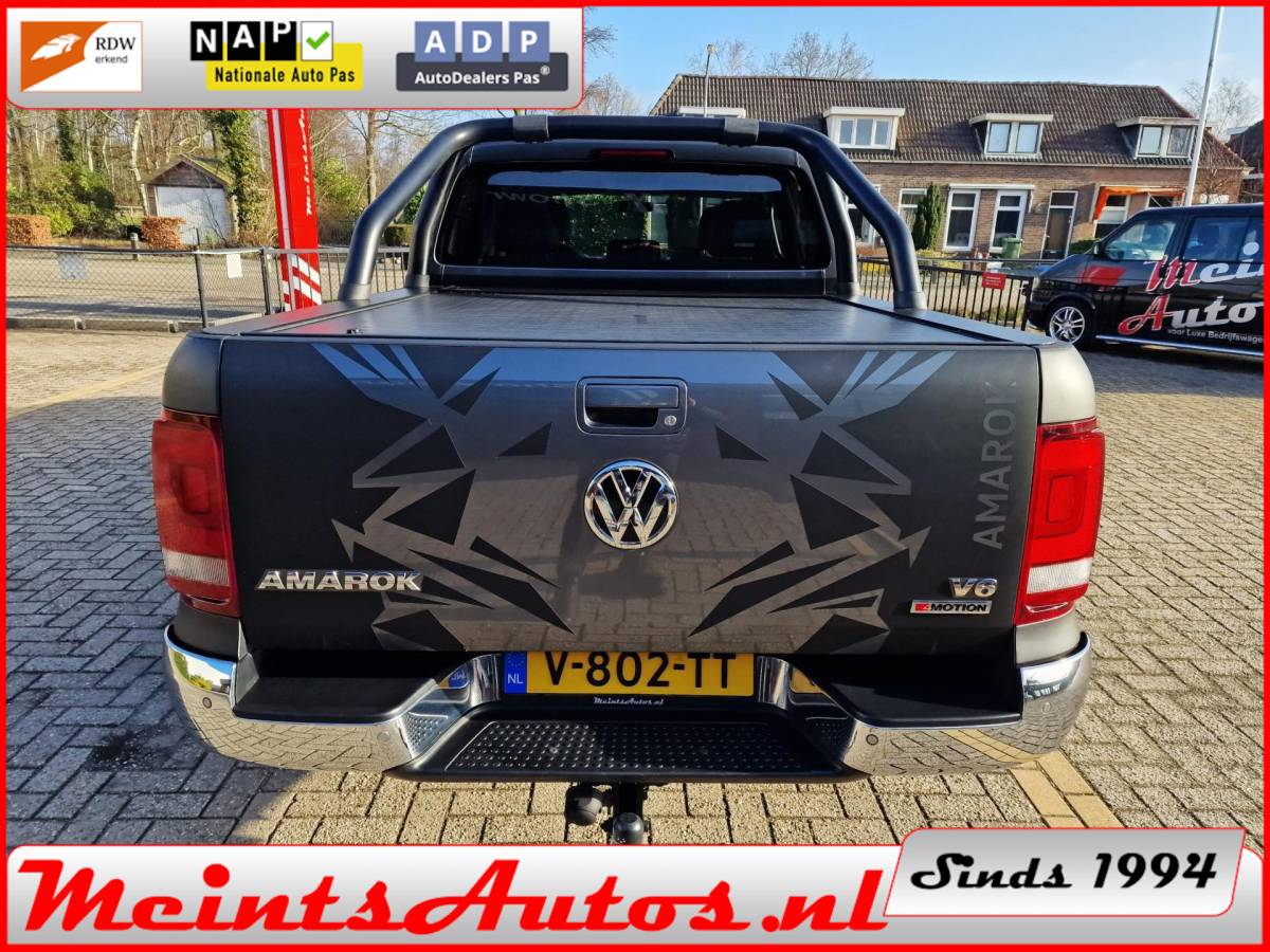 Volkswagen Amarok Volkswagen Amarok 3.0 TDI 4Motion V6 258Pk DC Dubbele Cabine XL E6 AVENTURA Grijs Kenteken