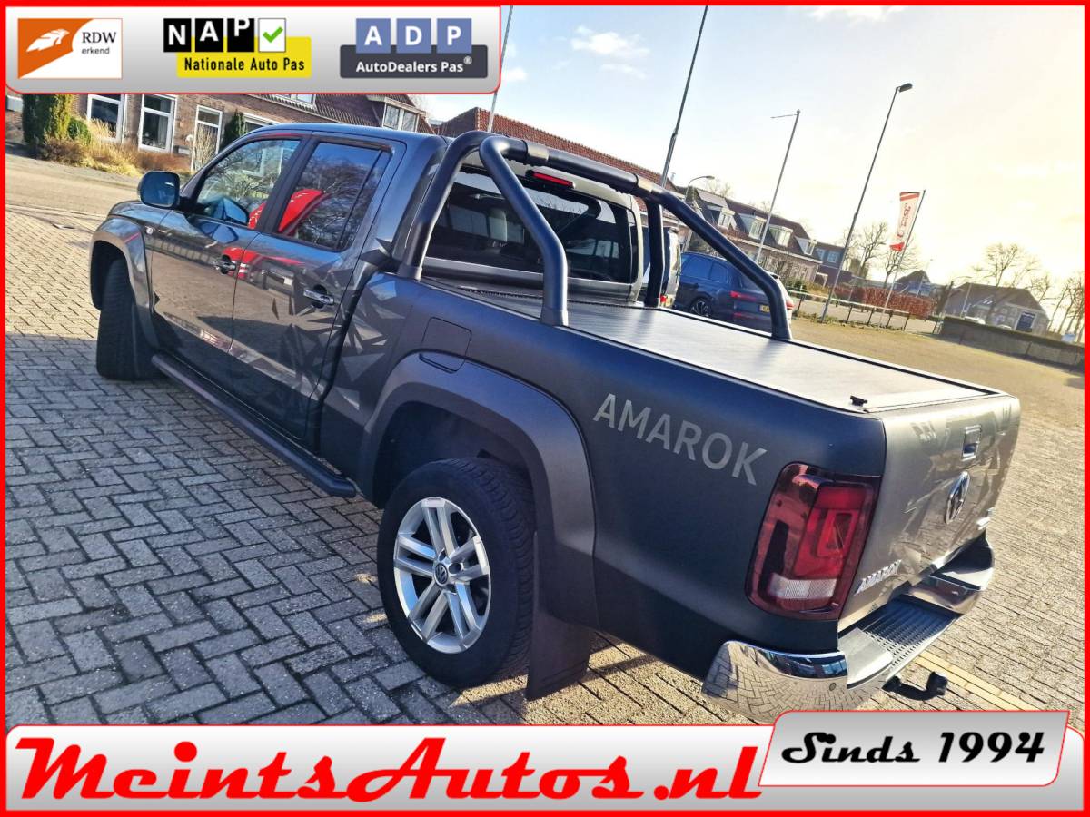 Volkswagen Amarok Volkswagen Amarok 3.0 TDI 4Motion V6 258Pk DC Dubbele Cabine XL E6 AVENTURA Grijs Kenteken