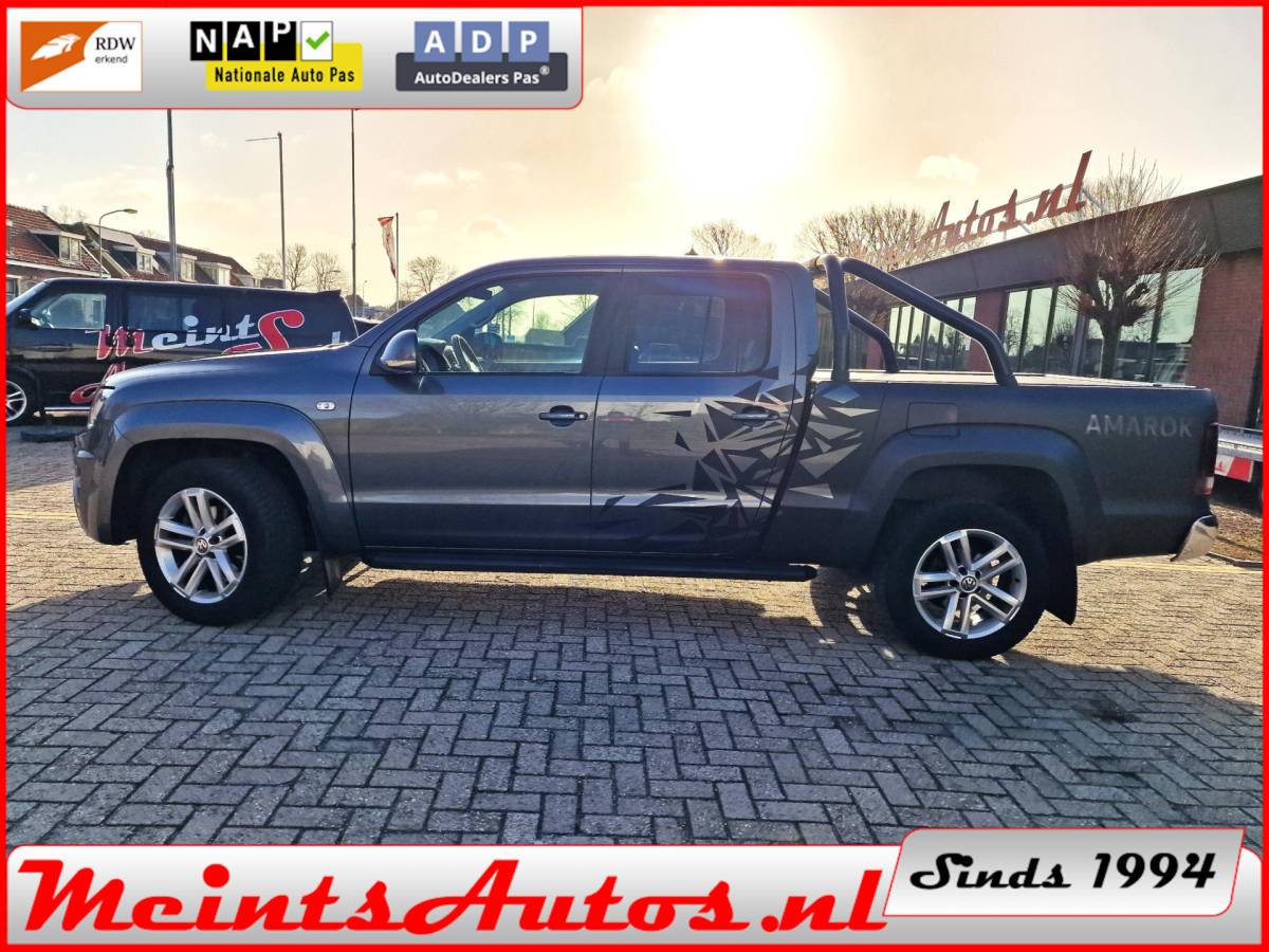 Volkswagen Amarok Volkswagen Amarok 3.0 TDI 4Motion V6 258Pk DC Dubbele Cabine XL E6 AVENTURA Grijs Kenteken
