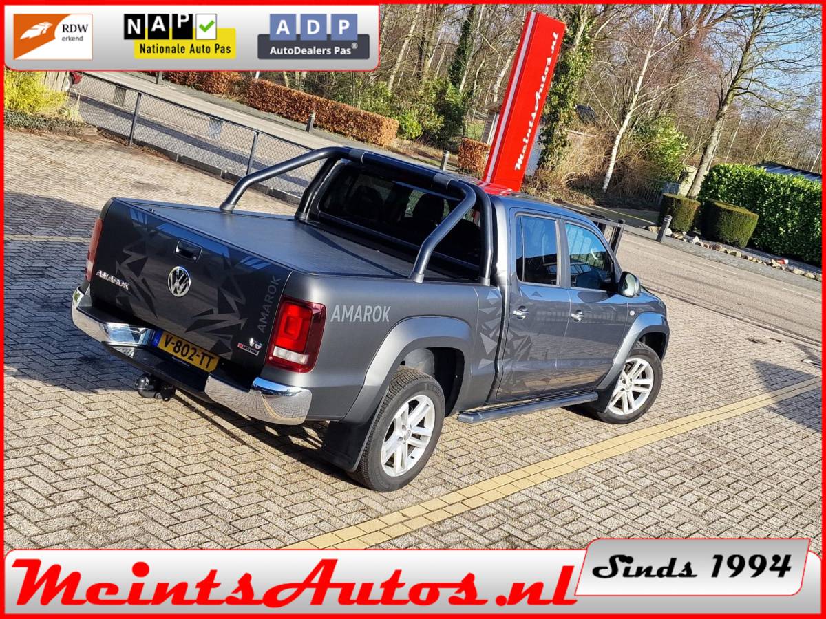 Volkswagen Amarok Volkswagen Amarok 3.0 TDI 4Motion V6 258Pk DC Dubbele Cabine XL E6 AVENTURA Grijs Kenteken