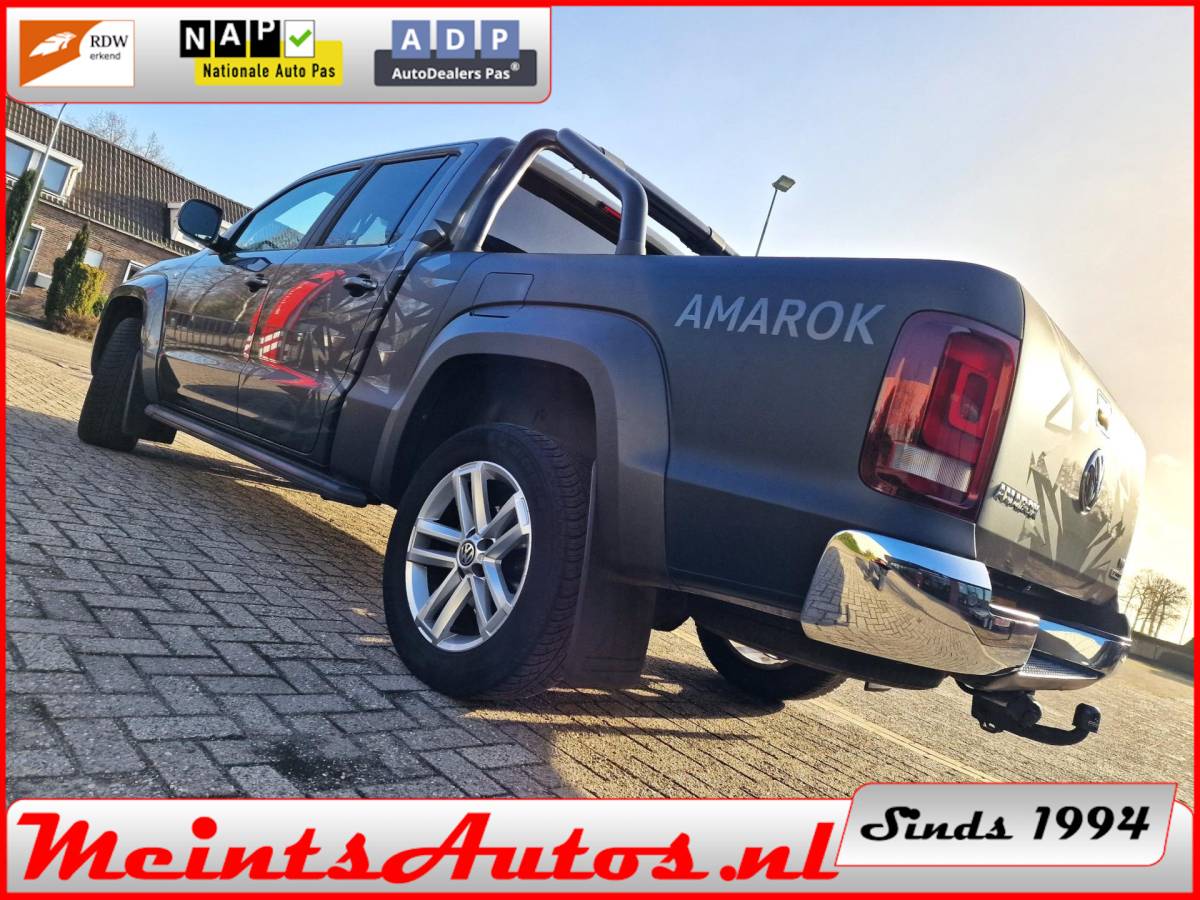 Volkswagen Amarok Volkswagen Amarok 3.0 TDI 4Motion V6 258Pk DC Dubbele Cabine XL E6 AVENTURA Grijs Kenteken