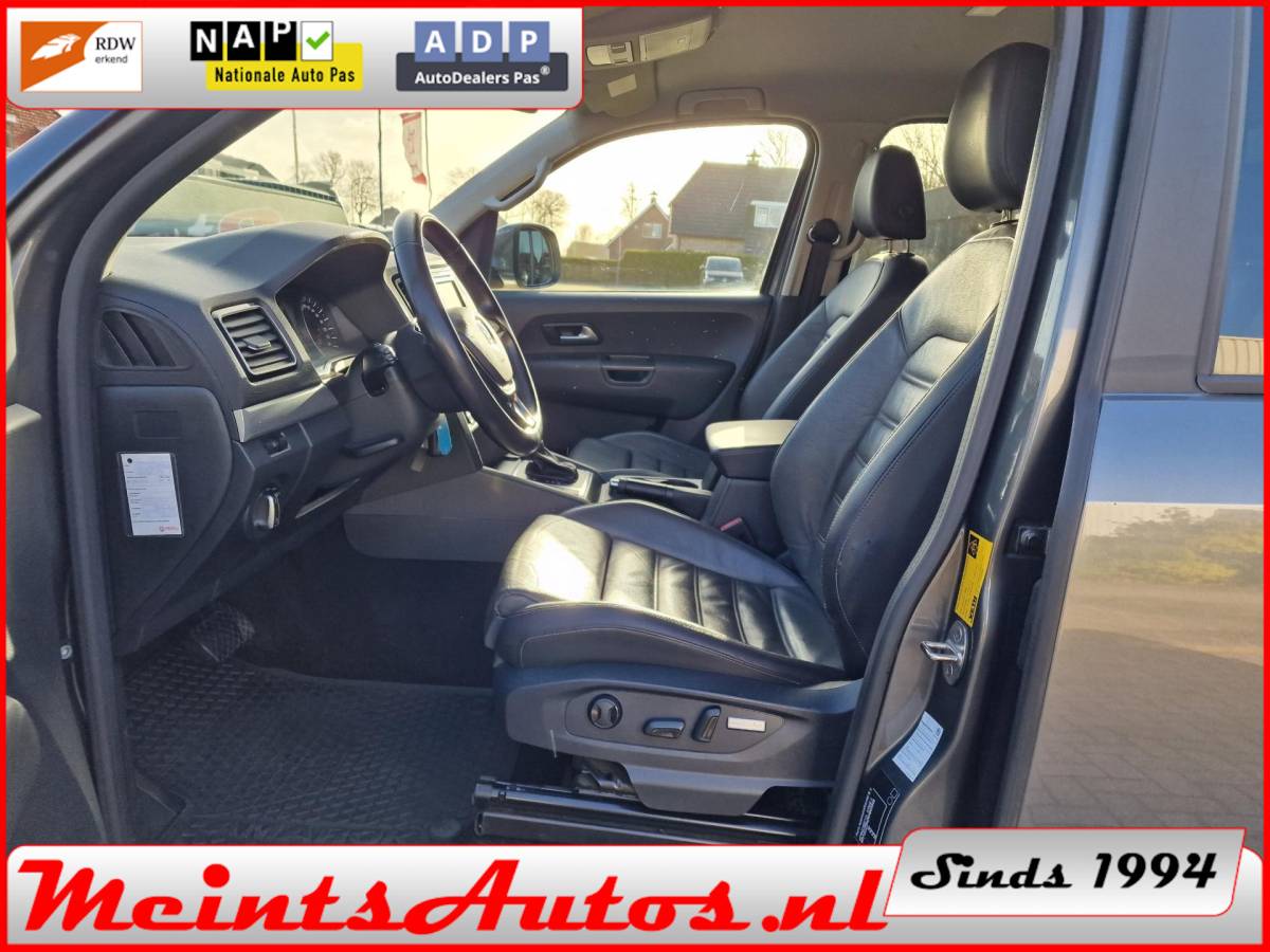 Volkswagen Amarok Volkswagen Amarok 3.0 TDI 4Motion V6 258Pk DC Dubbele Cabine XL E6 AVENTURA Grijs Kenteken