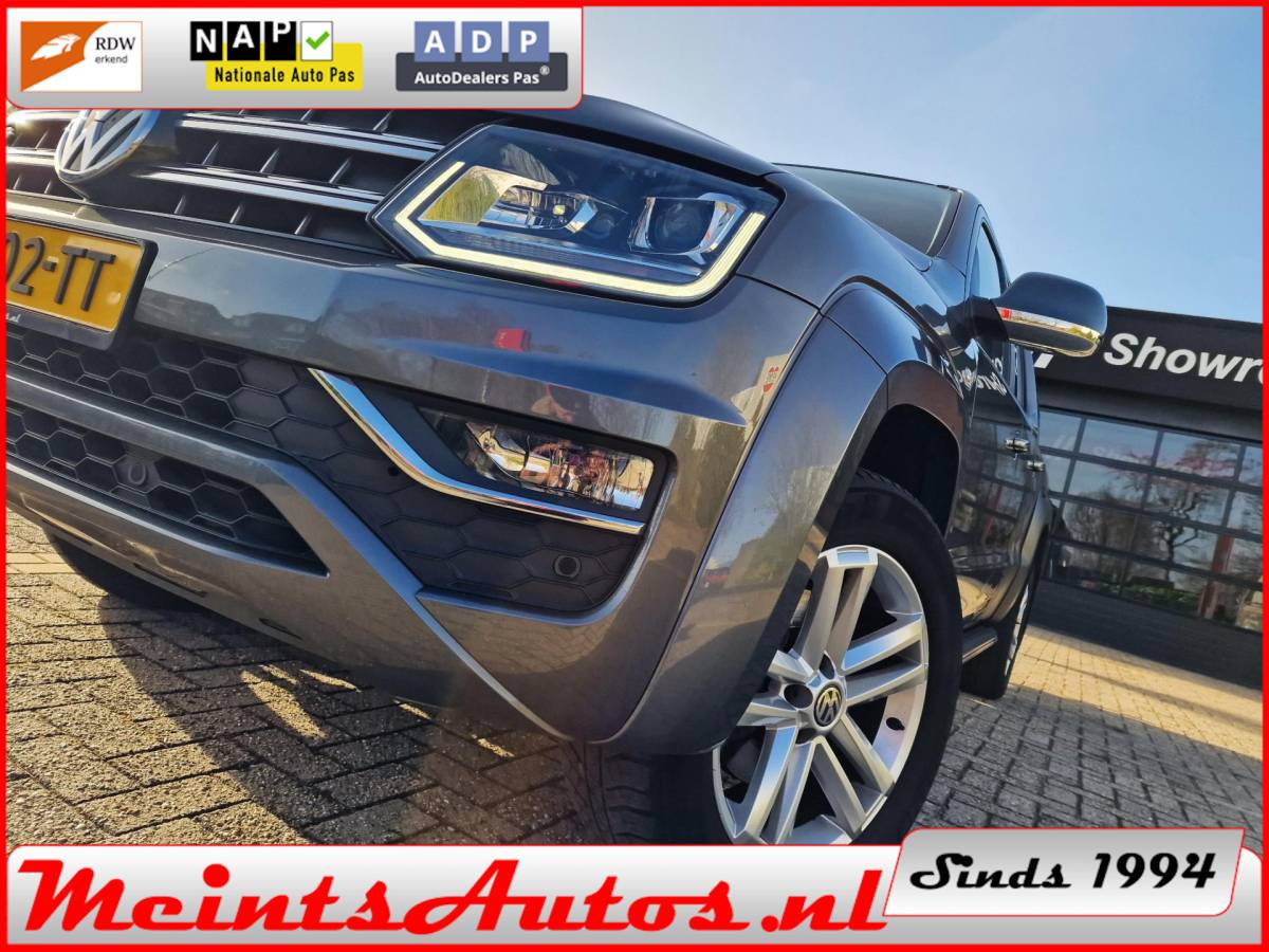 Volkswagen Amarok Volkswagen Amarok 3.0 TDI 4Motion V6 258Pk DC Dubbele Cabine XL E6 AVENTURA Grijs Kenteken