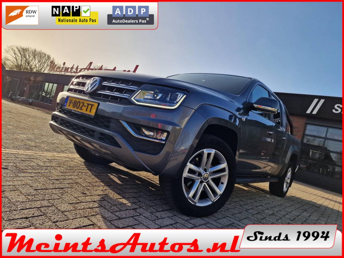 Volkswagen Amarok Volkswagen Amarok 3.0 TDI 4Motion V6 258Pk DC Dubbele Cabine XL E6 AVENTURA Grijs Kenteken