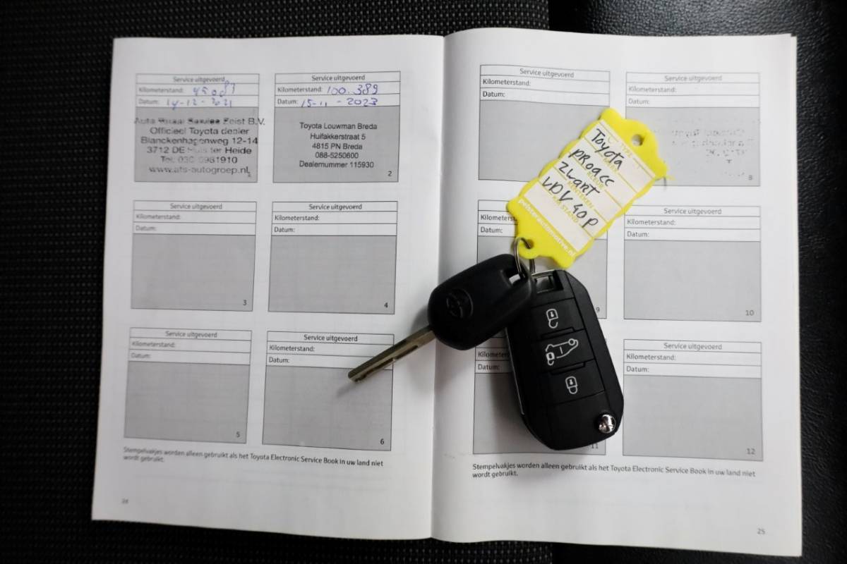 Toyota ProAce Toyota PROACE Worker 2.0 D-4D 122pk Lang Automaat Airco/Navi 01-2020
