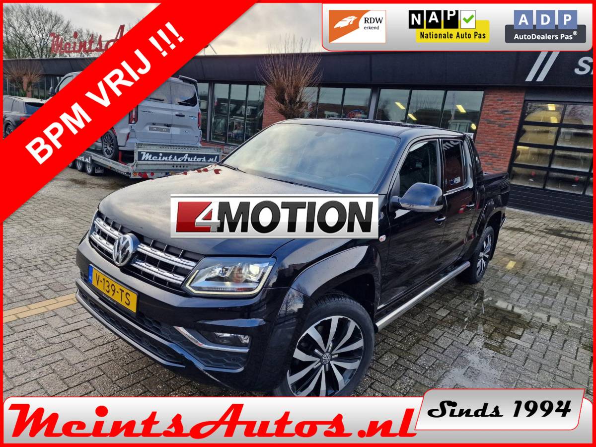 Volkswagen Amarok 9x Volkswagen Amarok 3.0 TDI 4Motion V6 258Pk 5Persoons DC Dubbele Cabine XL E6 AVENTURA Grijs Kenteken op voorraad !!!