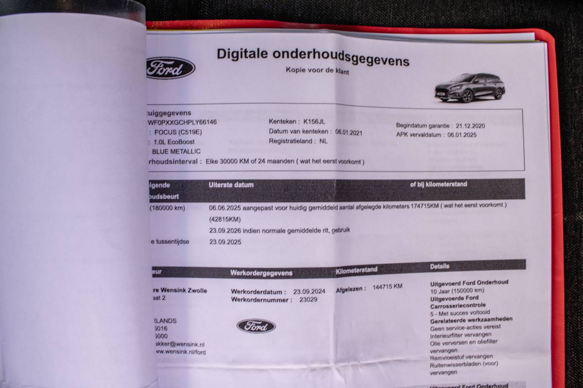 Ford Focus Ford Focus Wagon 1.0 EcoBoost Hybrid Active X Trekhaak/ Stoelverwarming/ Camera/ Adapt. cruise/ Carplay/ DAB+