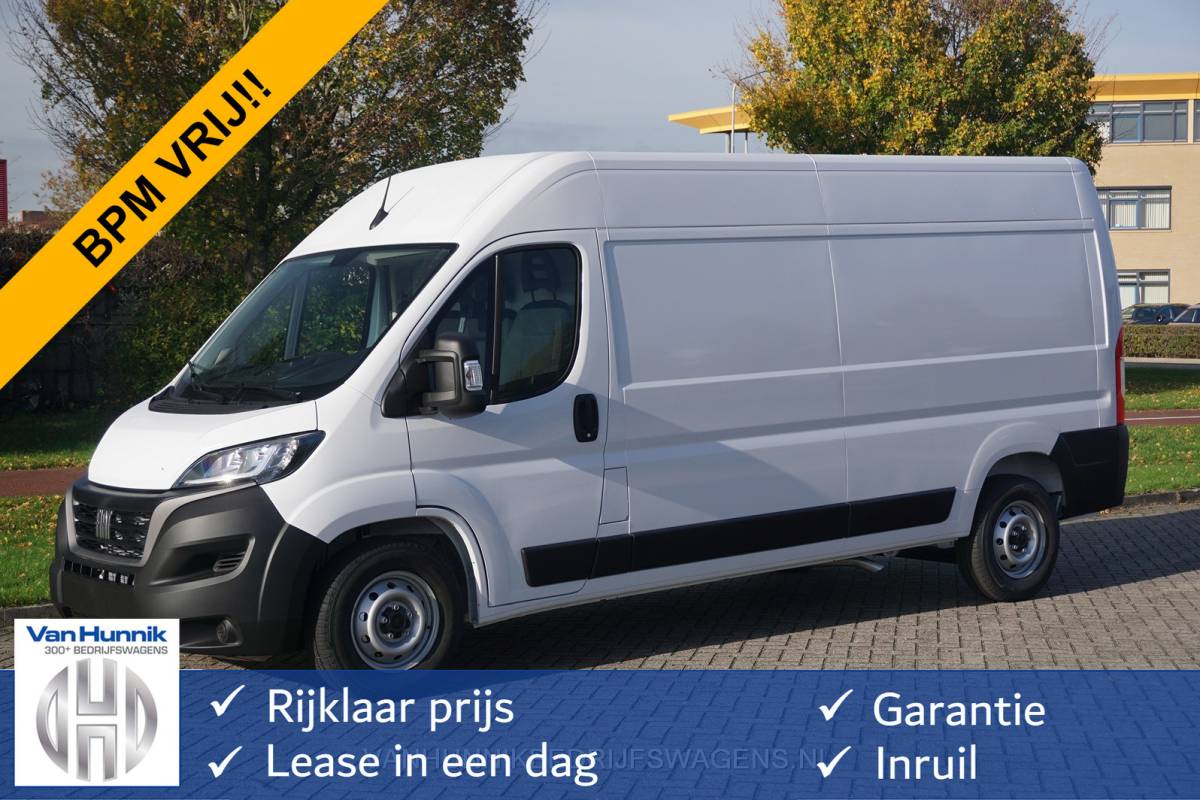Fiat Ducato Fiat Ducato Maxi 35 180PK L3H2 Series 9 BPM VRIJ!! Climate, Apple CP, Cruise, Camera!! NR. 969