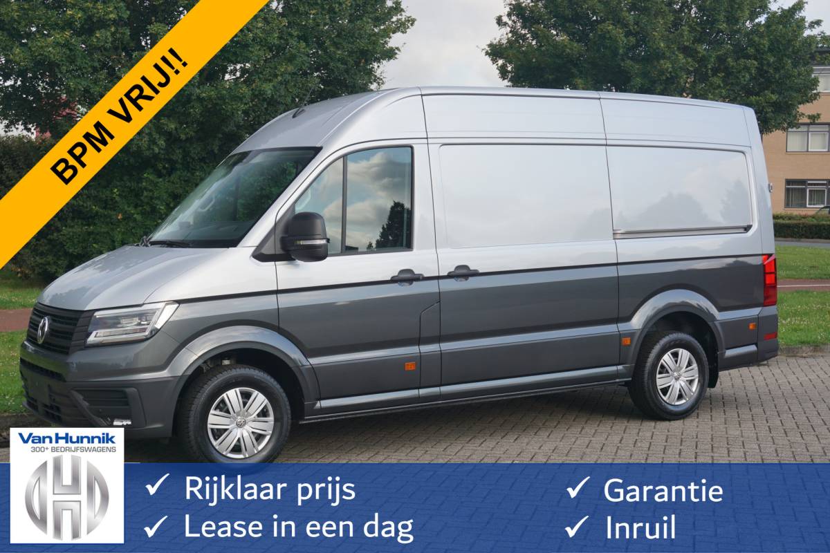 Volkswagen Crafter Volkswagen Crafter 35 177PK L3H3 AUT BPM VRIJ!! Navi, Cam, ACC, LED, 2x Schuifdeur, Dual Tone Lak!! NR. 873