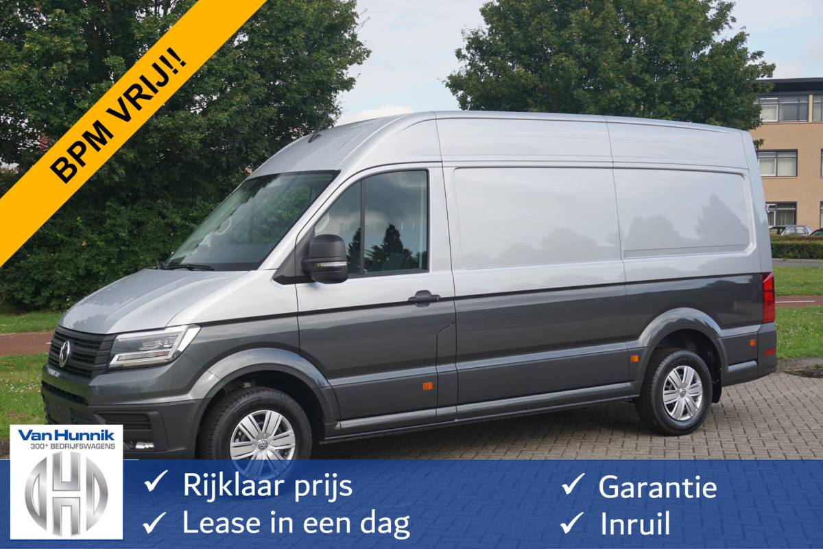 Volkswagen Crafter Volkswagen Crafter 35 177PK L3H3 AUT BPM VRIJ!! Navi, Cam, ACC, LED, Dual Tone Lak!! NR. 875