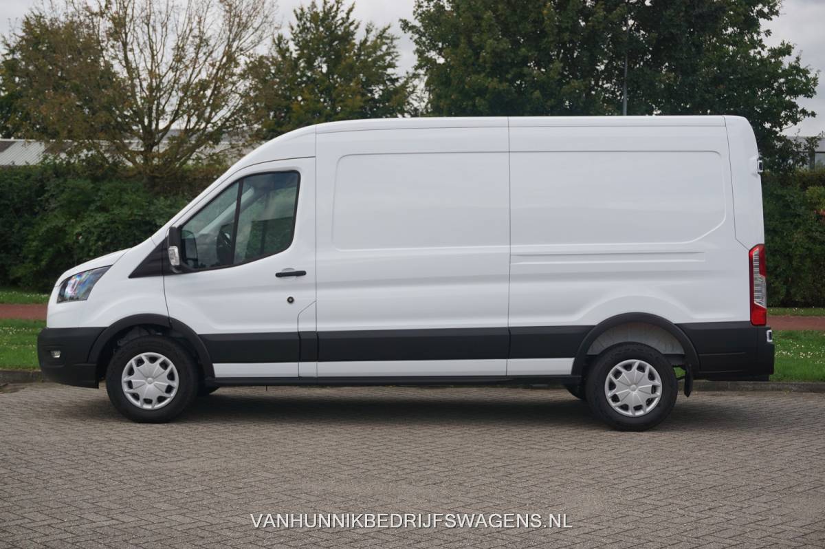 Ford Transit Ford Transit 350L 130PK L3H2 Trend AUT BPM VRIJ!! Clima, 12″ Sync 4 Navi, 270º deur, Trekhaak!! NR. 170