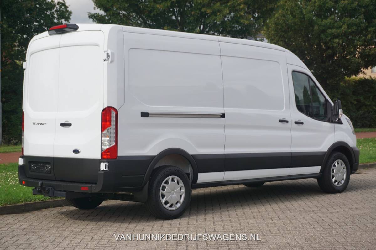 Ford Transit Ford Transit 350L 130PK L3H2 Trend AUT BPM VRIJ!! Clima, 12″ Sync 4 Navi, 270º deur, Trekhaak!! NR. 165