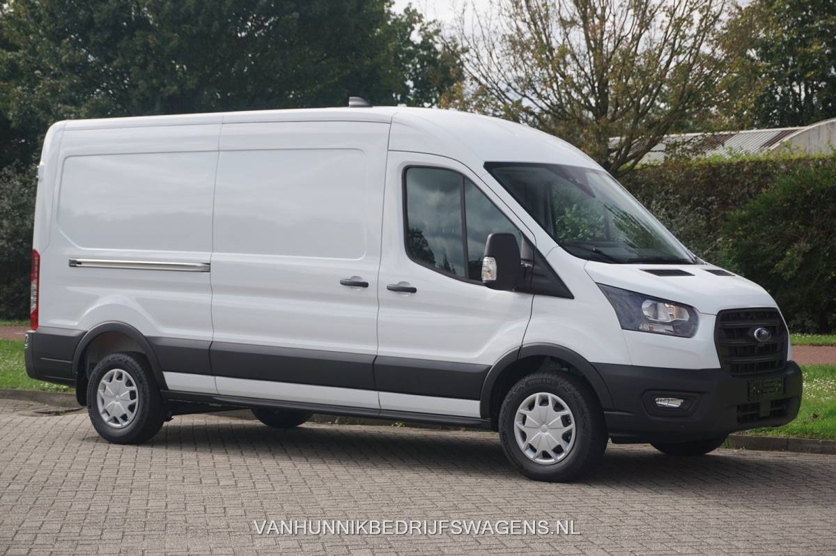 Ford Transit Ford Transit 350L 130PK L3H2 Trend AUT BPM VRIJ!! Clima, 12″ Sync 4 Navi, 270º deur, Trekhaak!! NR. 165