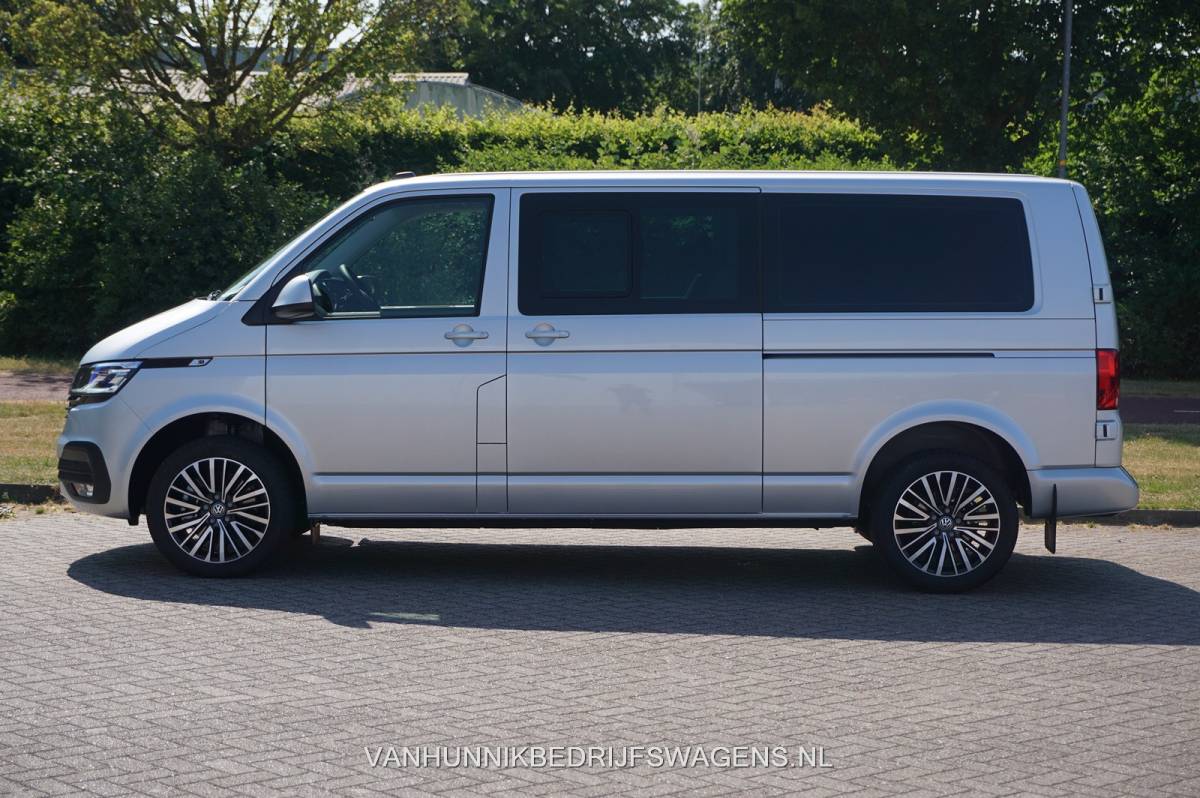 Volkswagen Transporter Volkswagen Transporter DC Highline 2.0TDI 204PK BPM VRIJ!! Navi, Camera, LED, 18″ LM Elec. Schuifdeur!! NR. 285