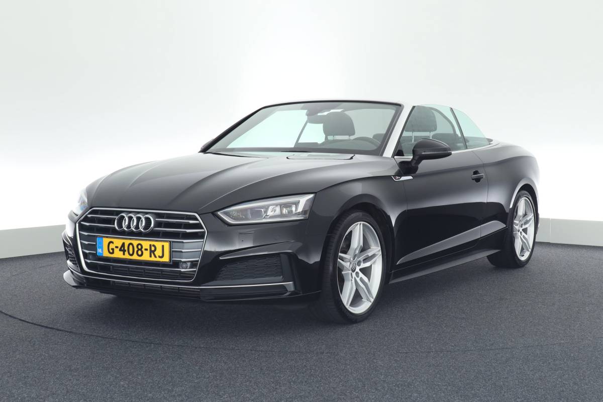 Audi A5 Audi A5 Cabriolet 2.0 TFSI 190pk S-Tronic S-Line Sport Stoelverwarming Led Navigatie