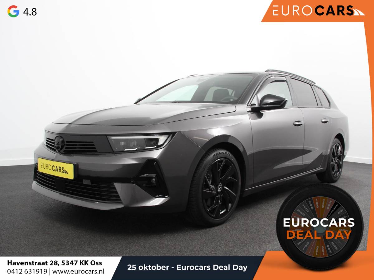 Opel Astra Opel Astra Sports Tourer 1.2 Turbo GS Climate control Cruise control Parkeersensoren Achteruitrij camera Navigatie LED Apple Carplay/ Andriod Auto