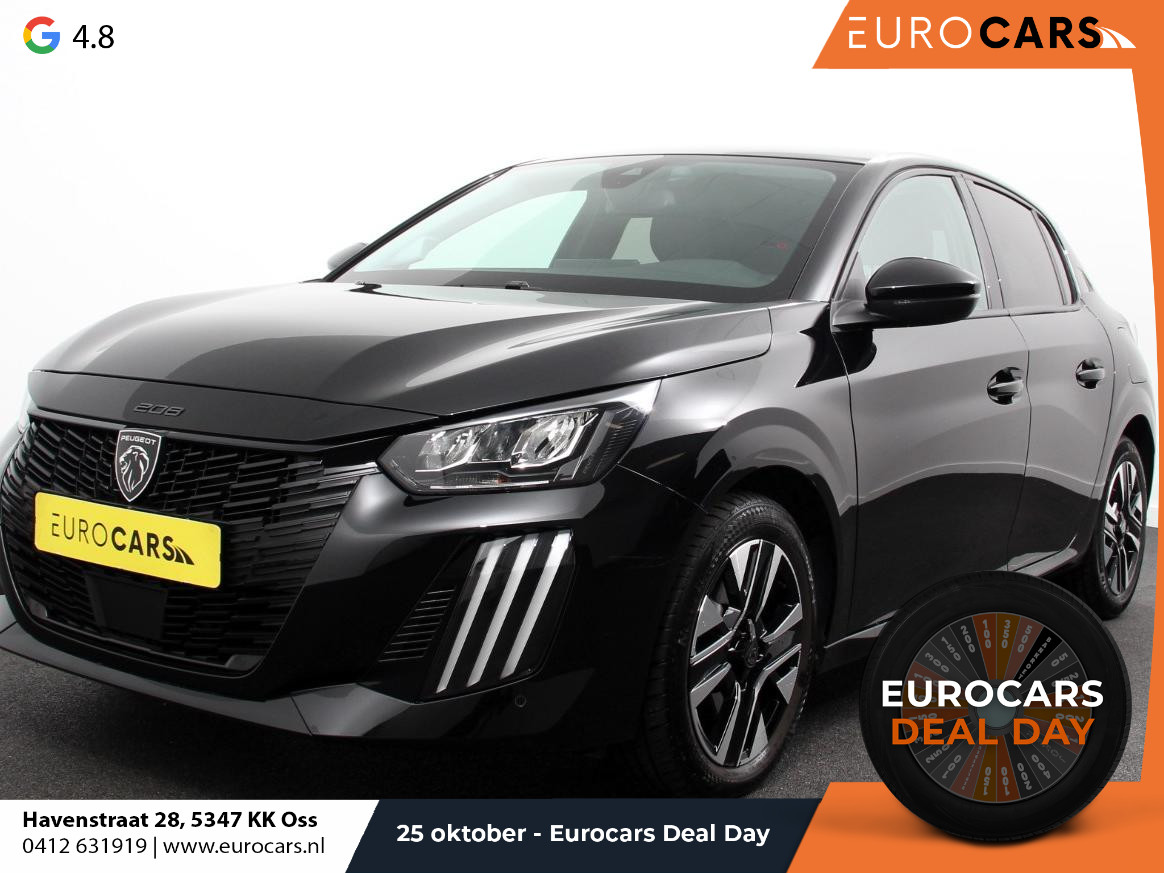 Peugeot 208 Peugeot 208 Hybrid 100 Automaat Allure Navigatie Apple Carplay/ Android Auto Camera Parkeersensoren Adaptive Cruise Control Stoelverwarming Ledverlichting Climate control