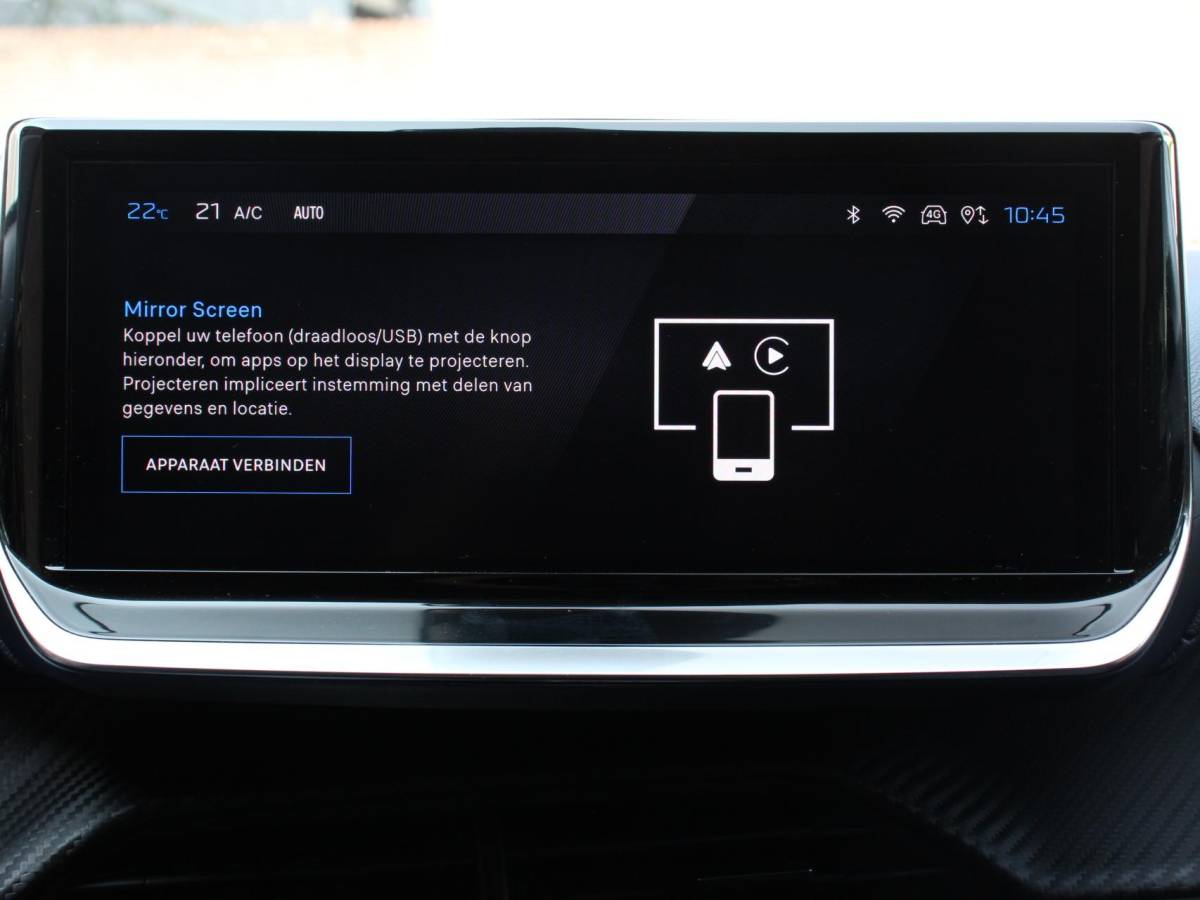 Peugeot 208 Peugeot 208 Hybrid 100 Automaat Allure Navigatie Apple Carplay/ Android Auto Camera Parkeersensoren Adaptive Cruise Control Stoelverwarming Ledverlichting Climate control