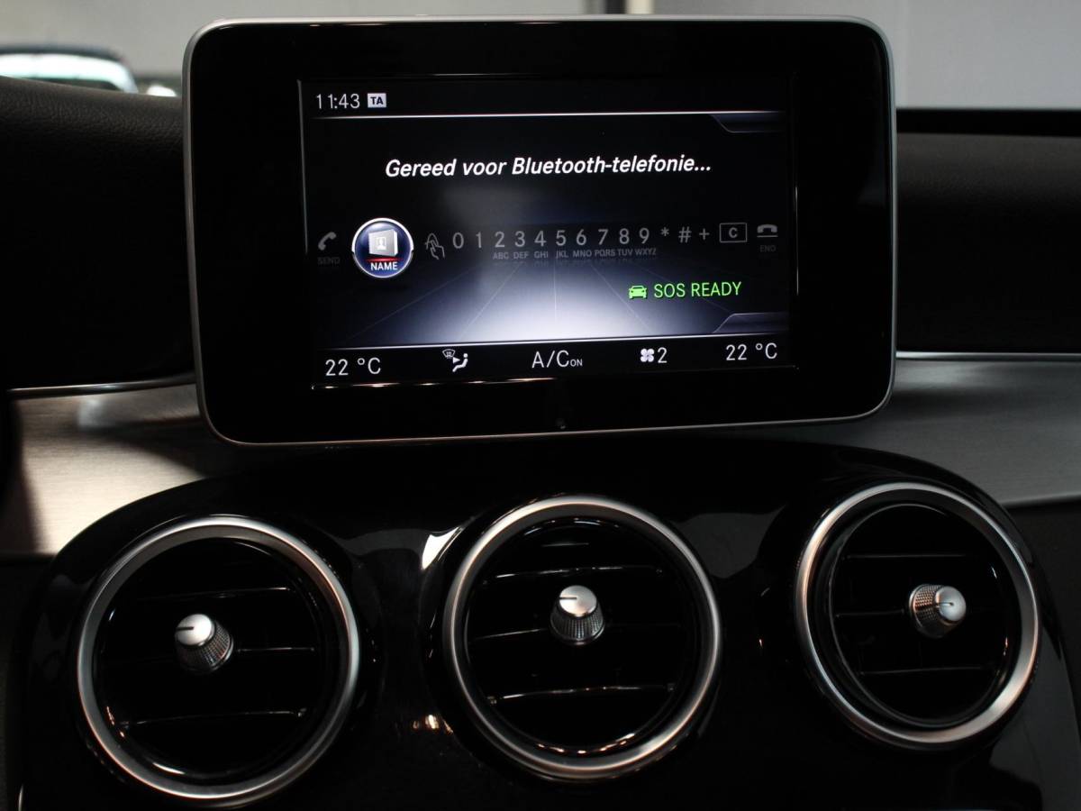 Mercedes-Benz C-Klasse Mercedes-Benz C-klasse Estate 180 Ambition Automaat | Climate control | Leder | Navigatie | Lichtmetalen velgen | Parksensoren | Cruise control