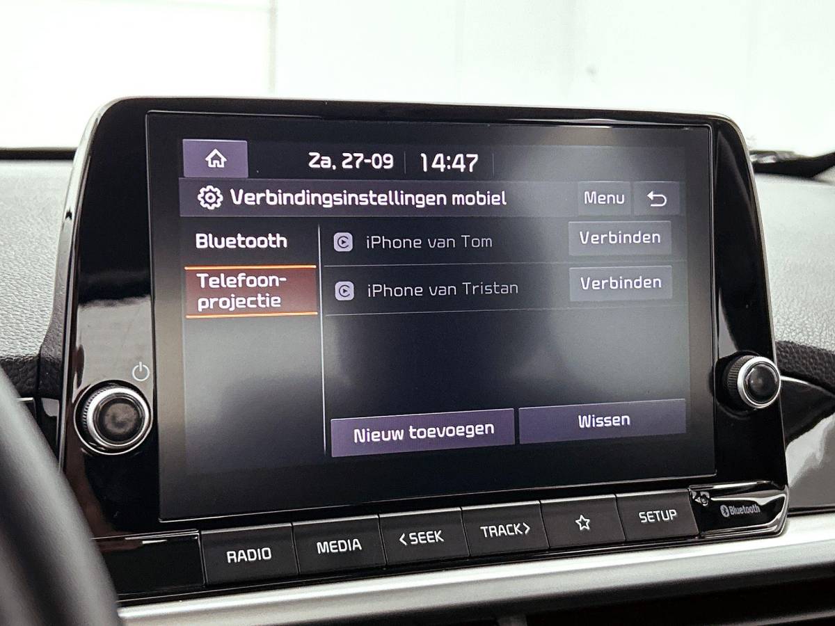 Kia Picanto Kia Picanto 1.0 DPi DynamicLine Automaat | Navigatie | Apple Carplay/Android Auto | Airco | Camera | DAB | Lichtmetalen velgen | Bluetooth