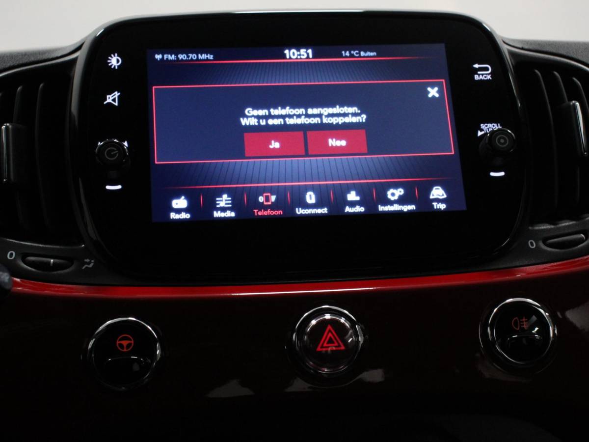 Fiat 500 Fiat 500 1.0 Hybrid Vita | Airco | DAB | Groot Touchscreen scherm | Cruise Control