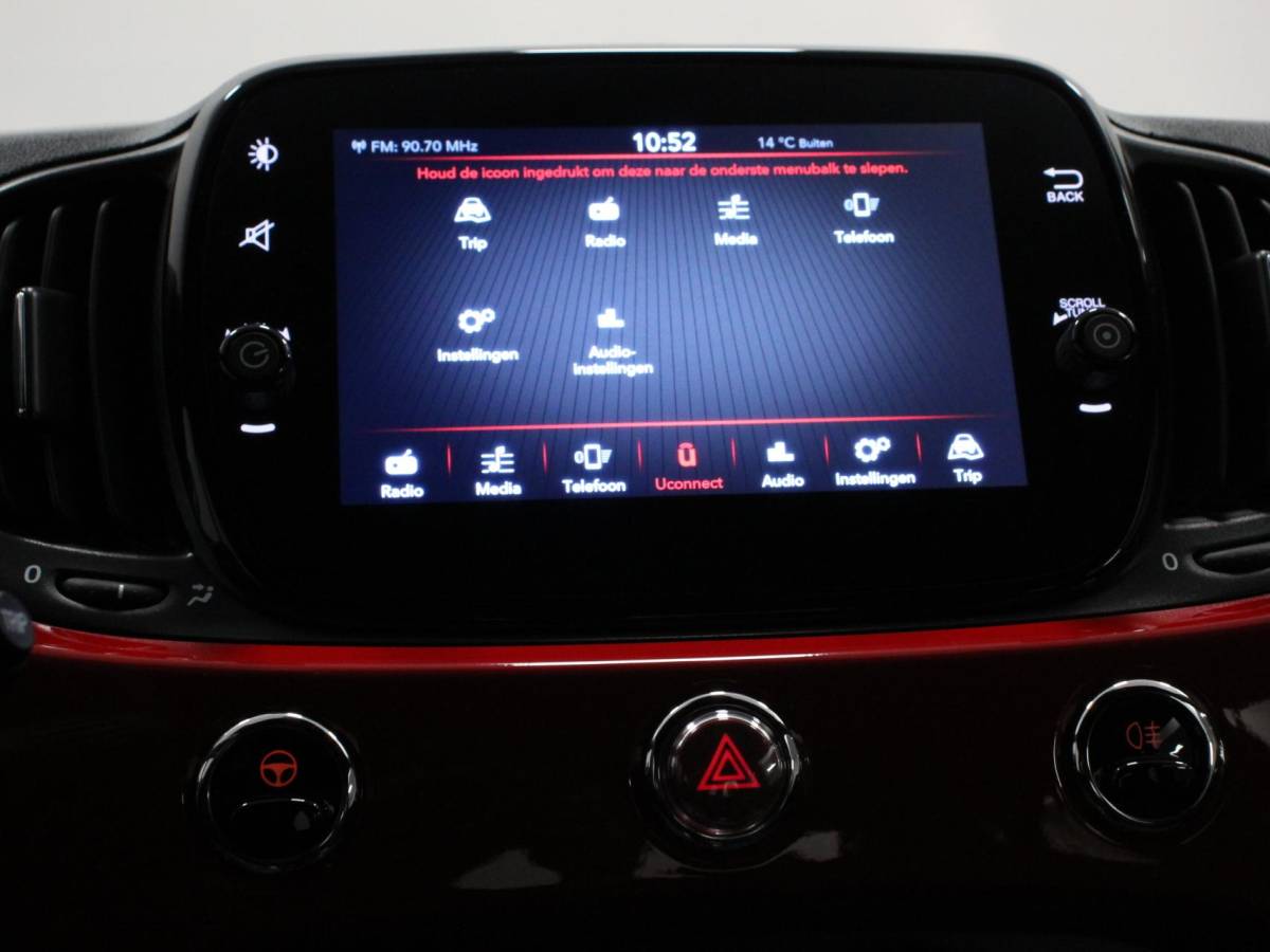 Fiat 500 Fiat 500 1.0 Hybrid Vita | Airco | DAB | Groot Touchscreen scherm | Cruise Control