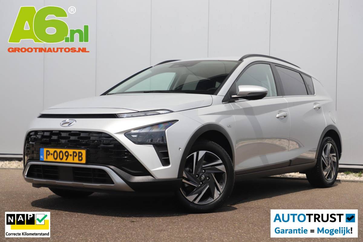 Hyundai Bayon Hyundai Bayon 1.0 T-GDI Premium Navigatie Achteruitrijcamera Carplay Android Stuur & Stoelverwarming Rijstrooksensor